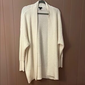 Torrid white cardigan